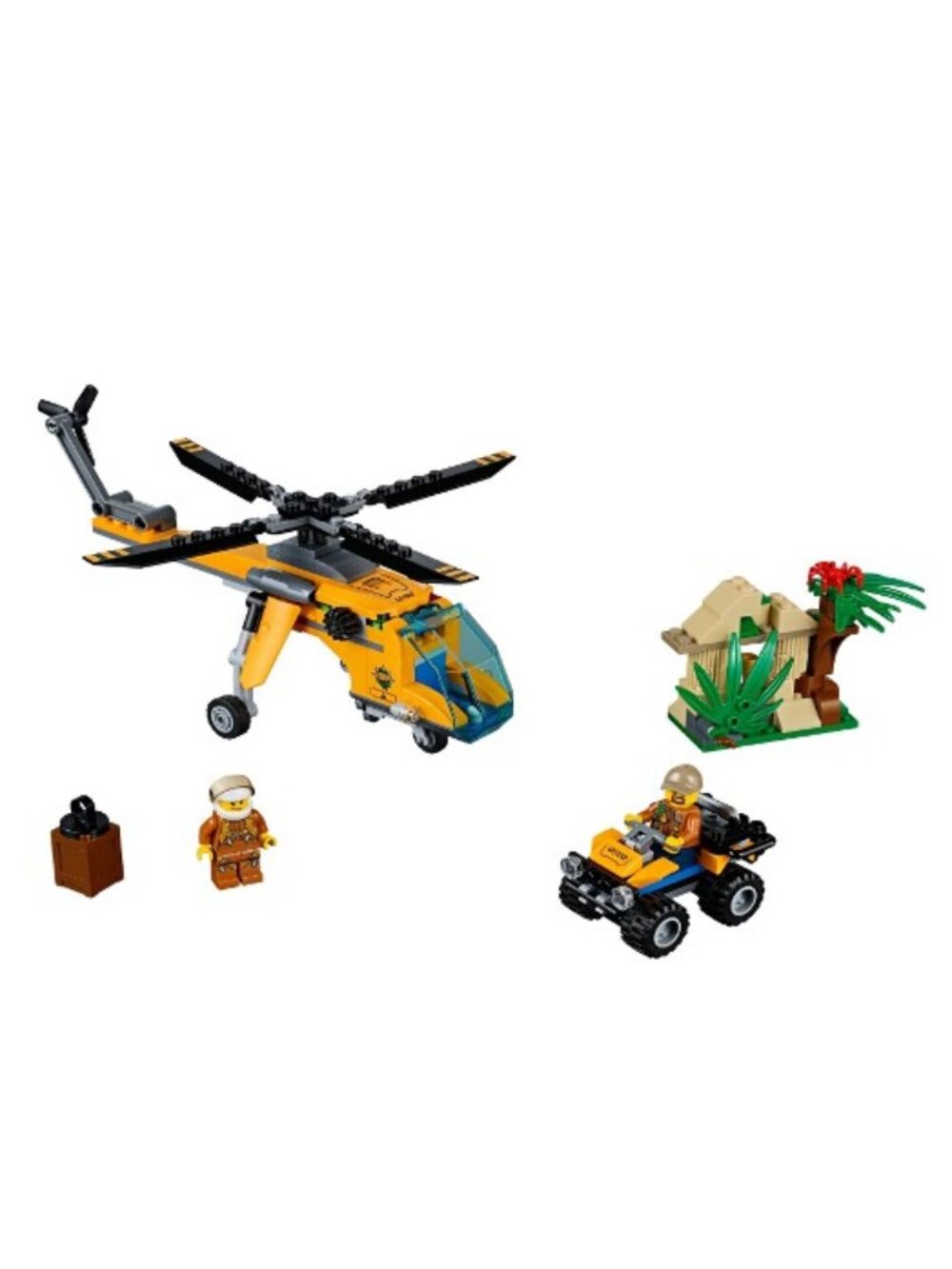 Lego set 60158 | Jungle Cargo Helicopter